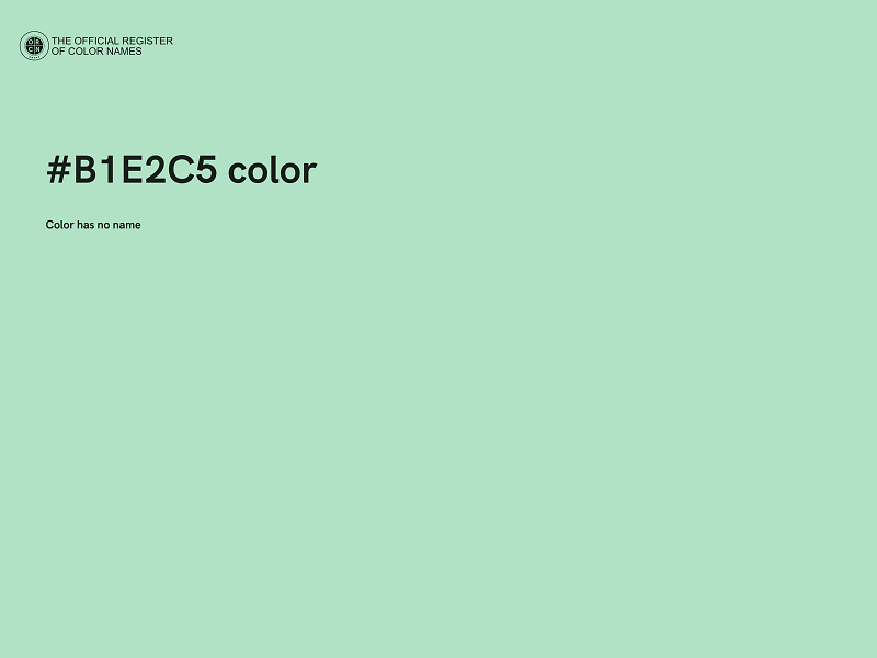 #B1E2C5 color image