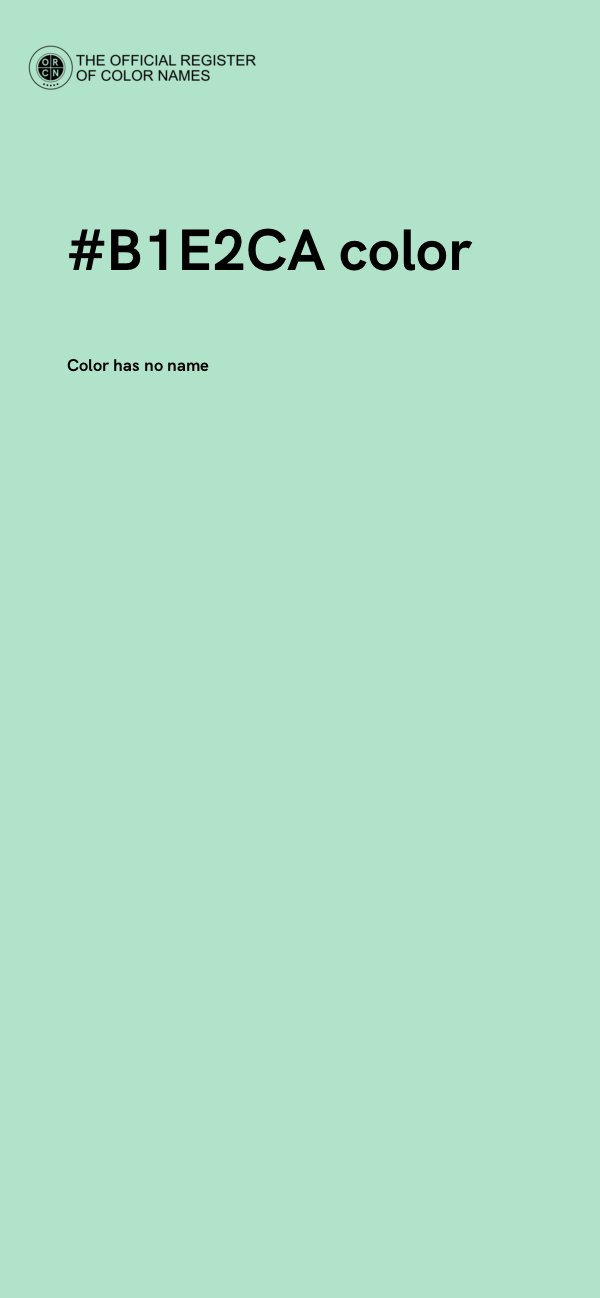 #B1E2CA color image