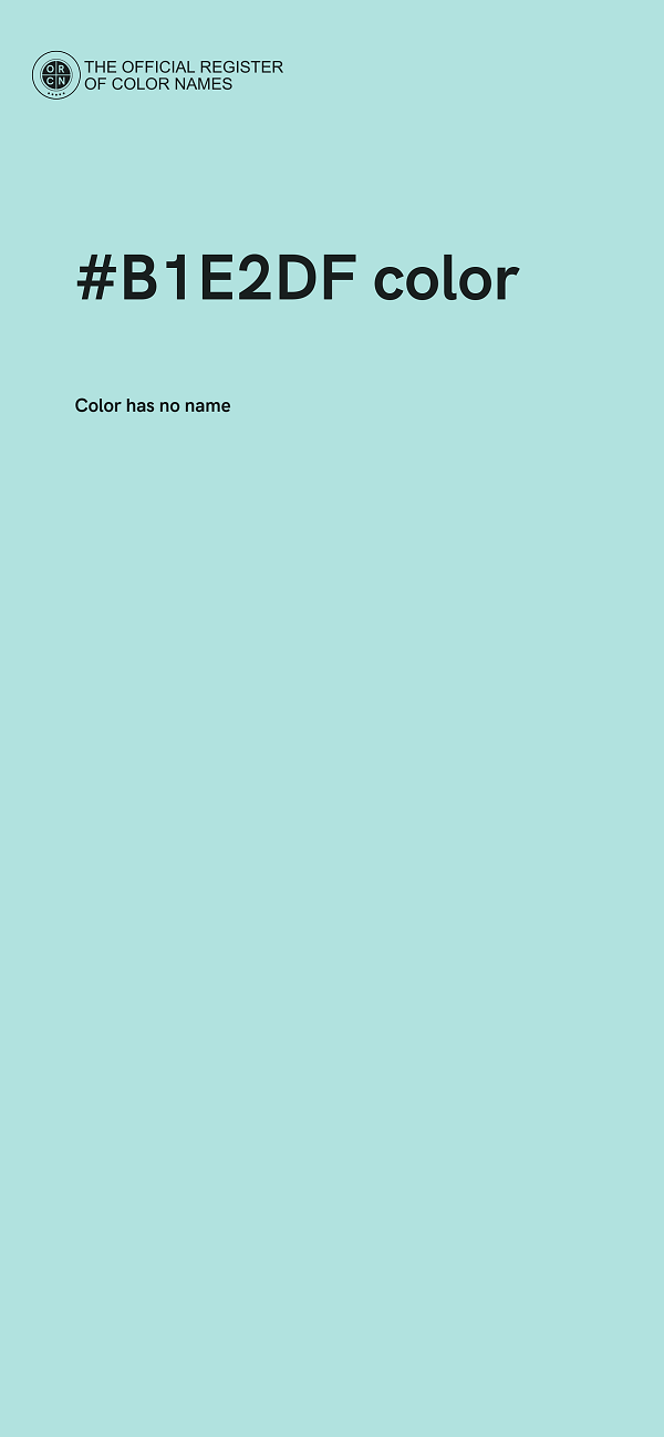 #B1E2DF color image