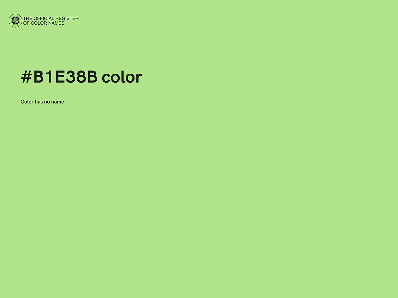 #B1E38B color image