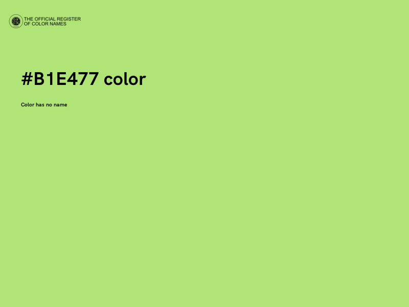 #B1E477 color image