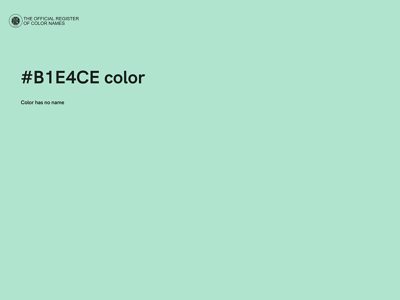 #B1E4CE color image