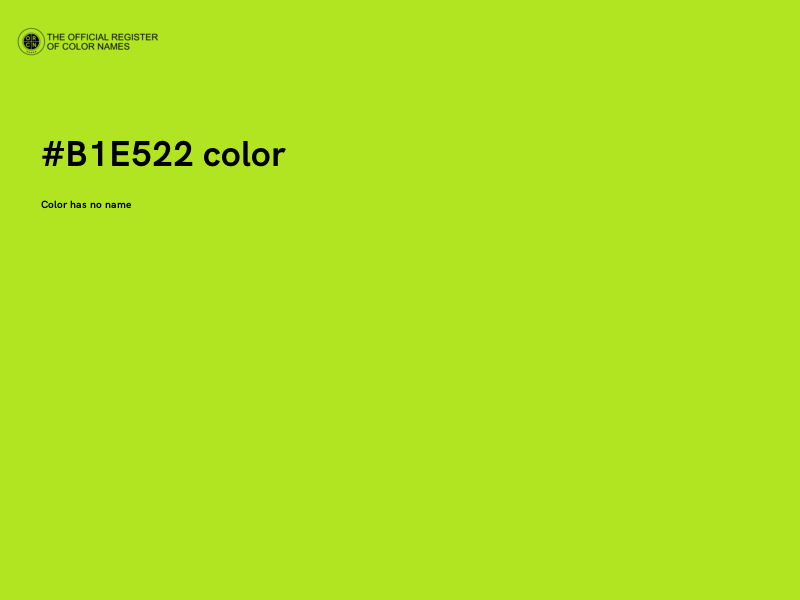 #B1E522 color image