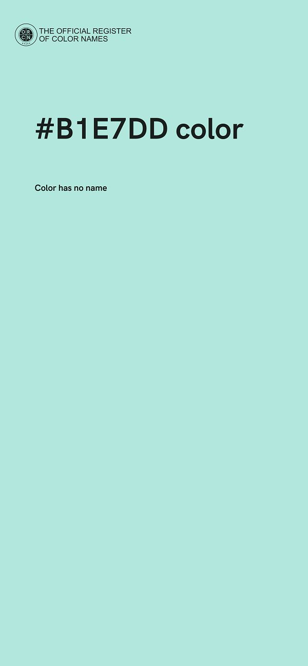 #B1E7DD color image