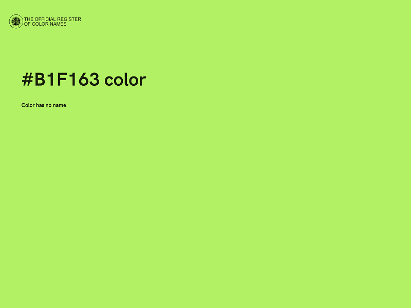 #B1F163 color image