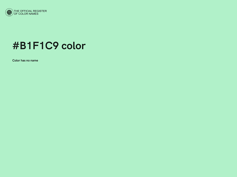 #B1F1C9 color image