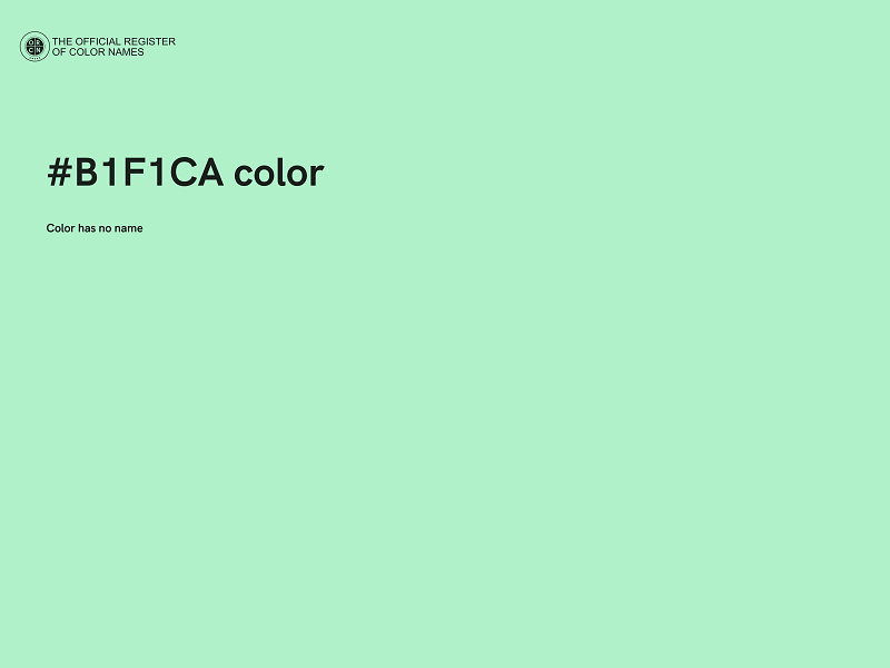 #B1F1CA color image