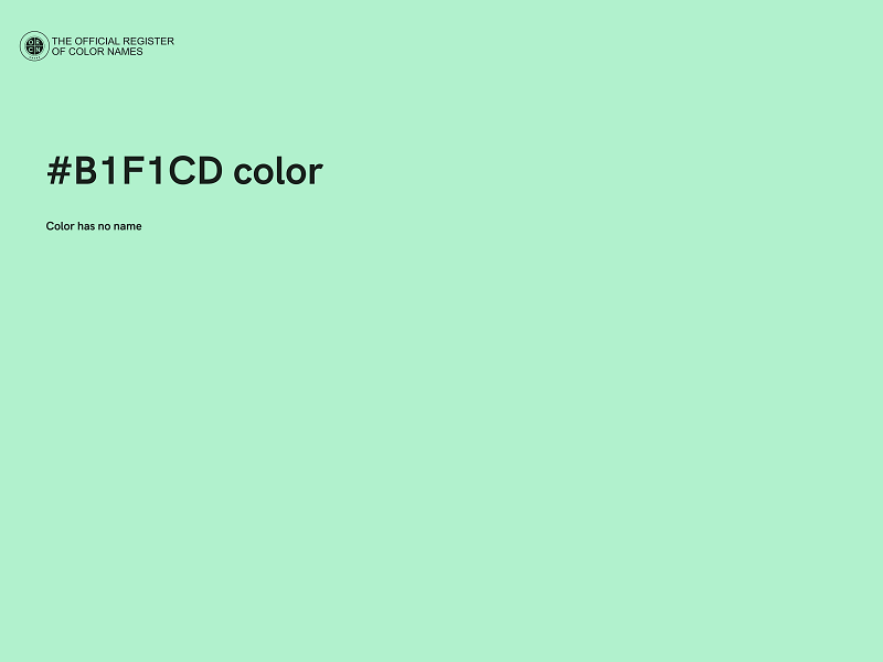 #B1F1CD color image