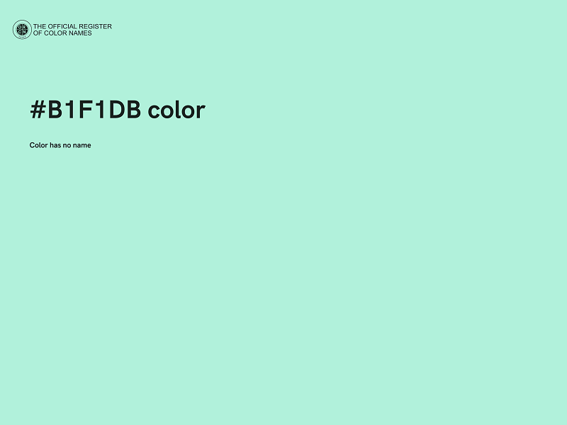 #B1F1DB color image