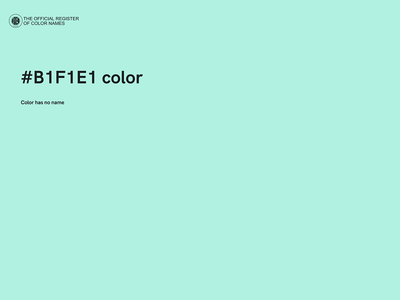 #B1F1E1 color image