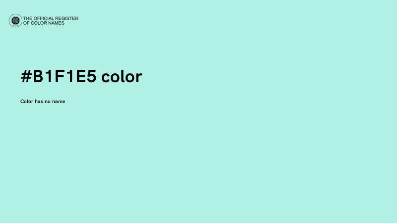 #B1F1E5 color image
