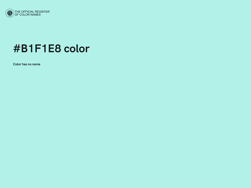 #B1F1E8 color image