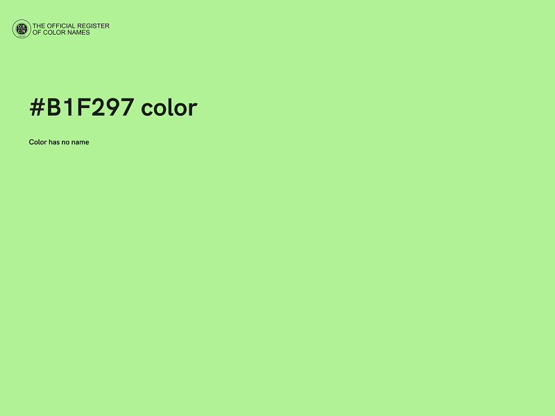 #B1F297 color image