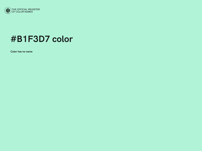 #B1F3D7 color image