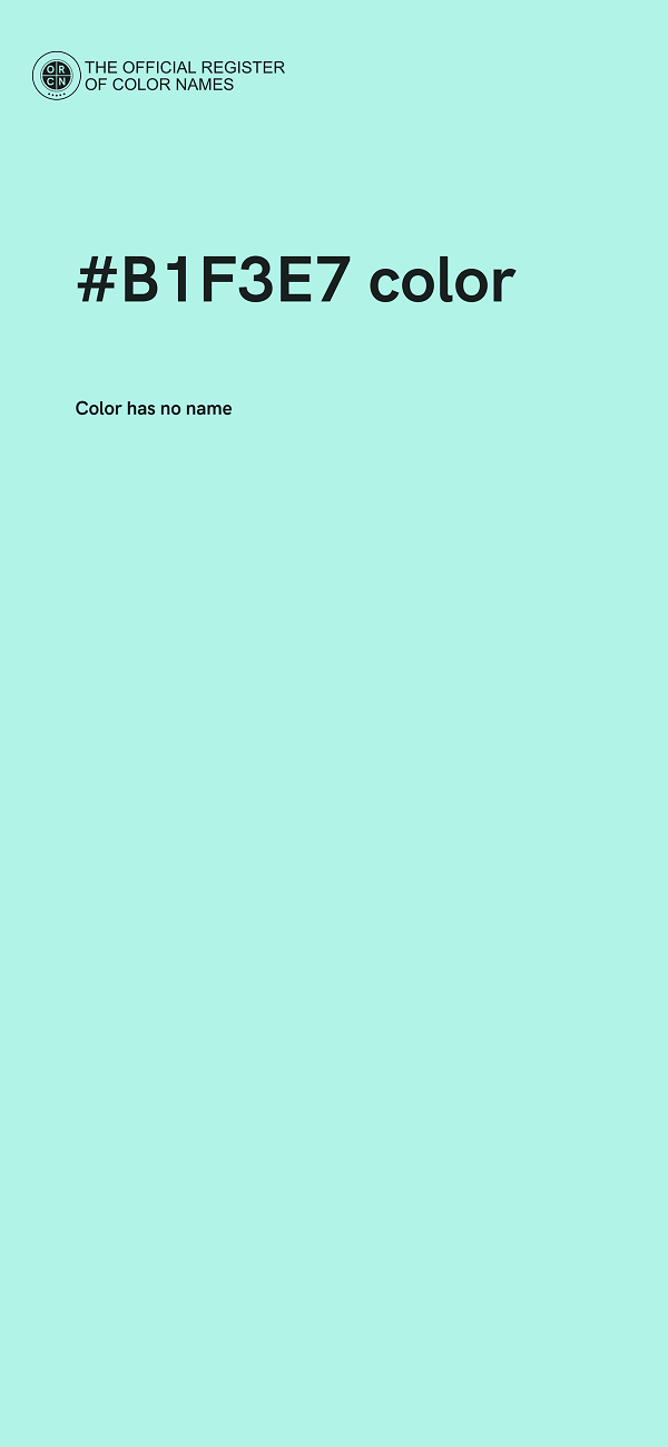 #B1F3E7 color image