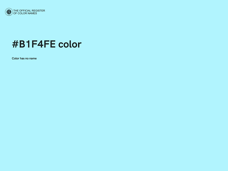 #B1F4FE color image