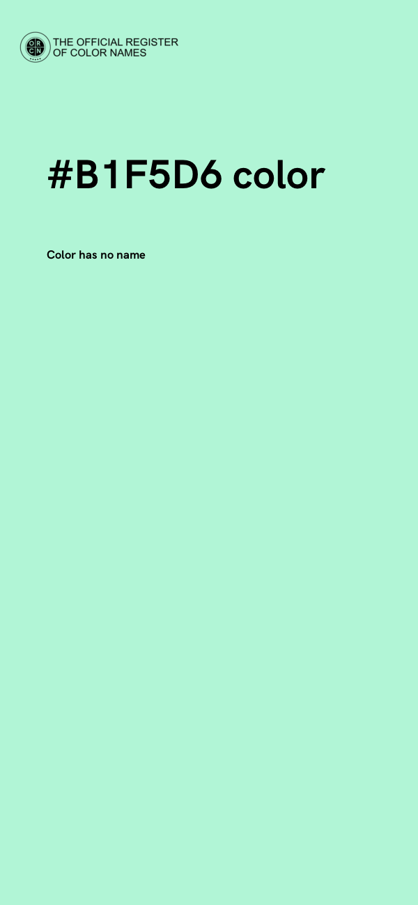 #B1F5D6 color image
