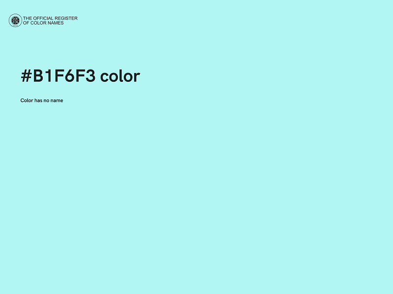 #B1F6F3 color image