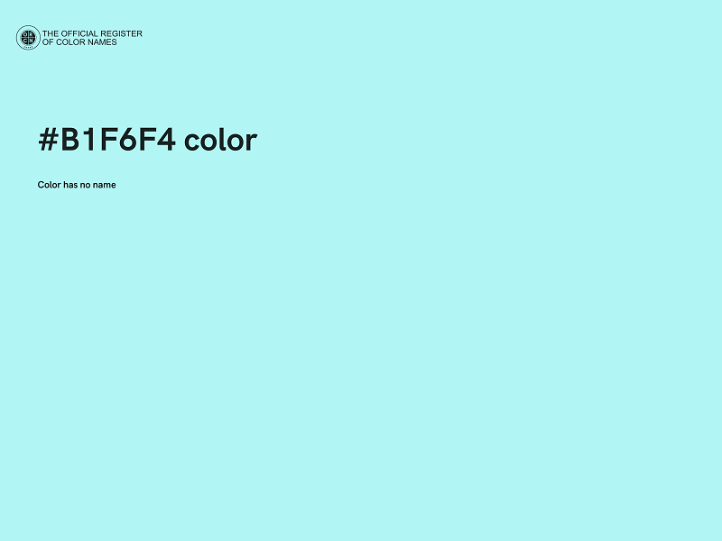#B1F6F4 color image