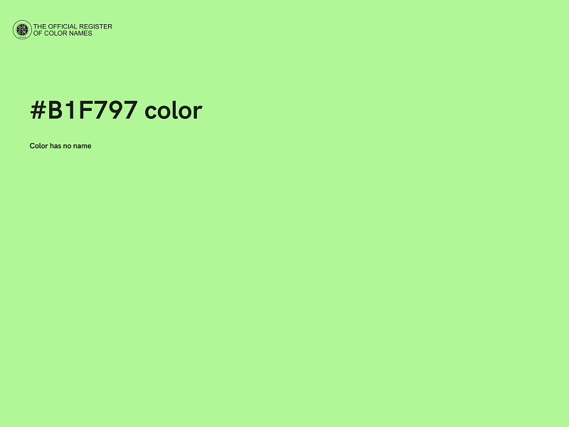 #B1F797 color image