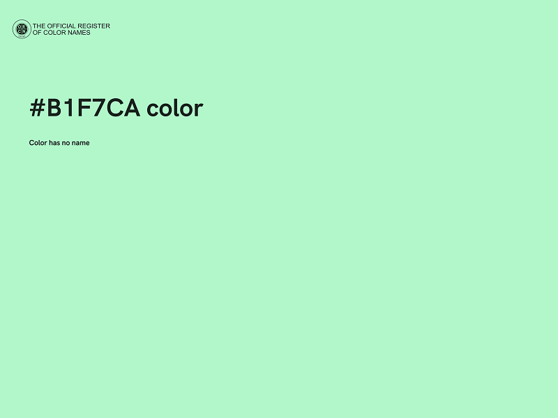 #B1F7CA color image