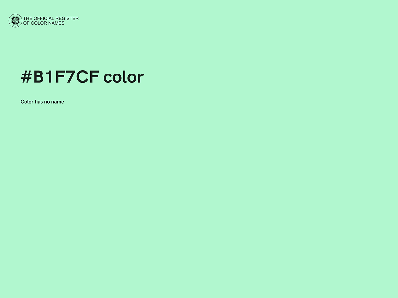 #B1F7CF color image