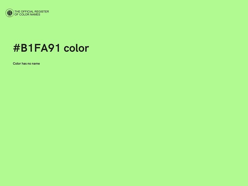 #B1FA91 color image