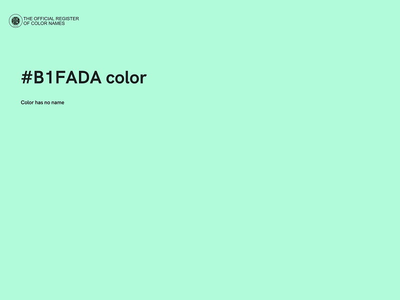 #B1FADA color image
