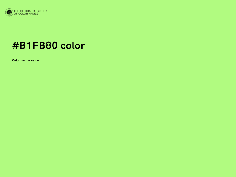 #B1FB80 color image