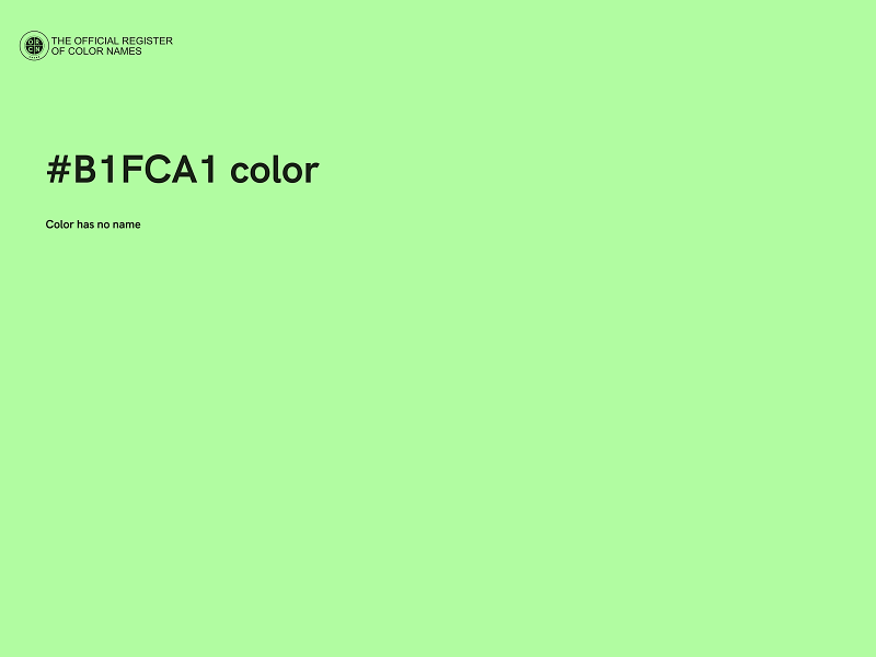 #B1FCA1 color image