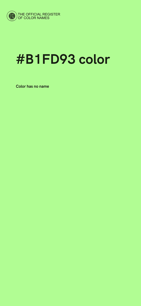 #B1FD93 color image