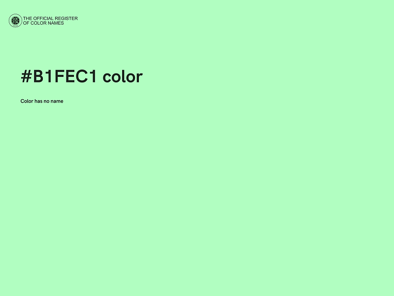 #B1FEC1 color image