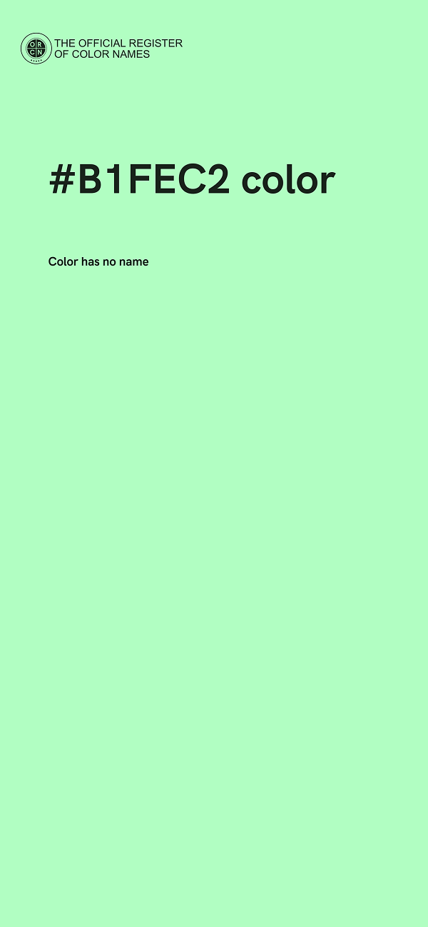 #B1FEC2 color image