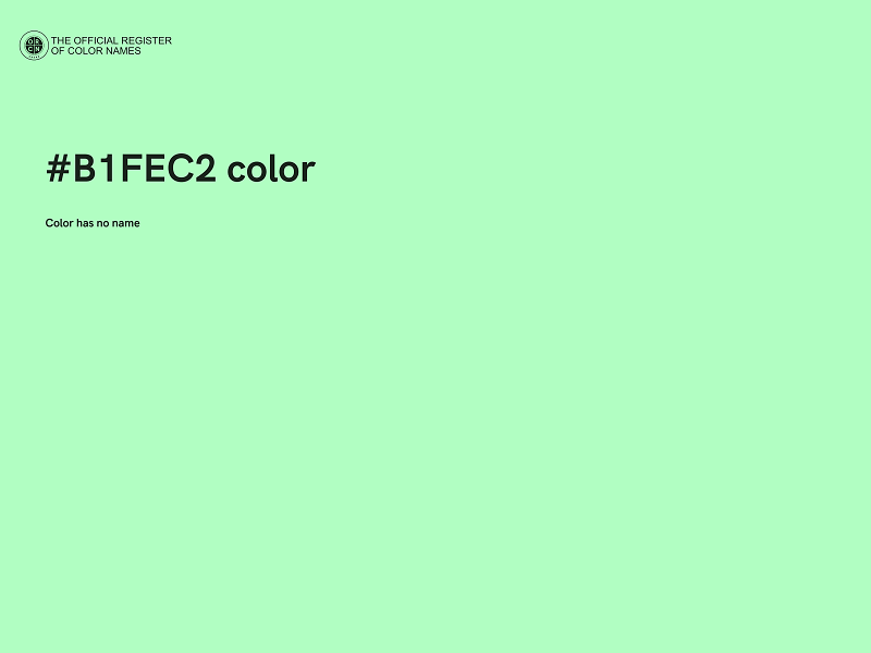 #B1FEC2 color image