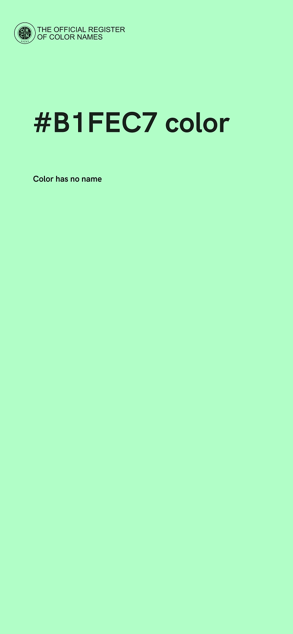 #B1FEC7 color image