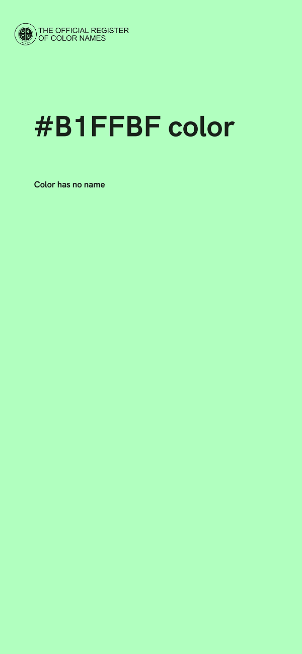#B1FFBF color image