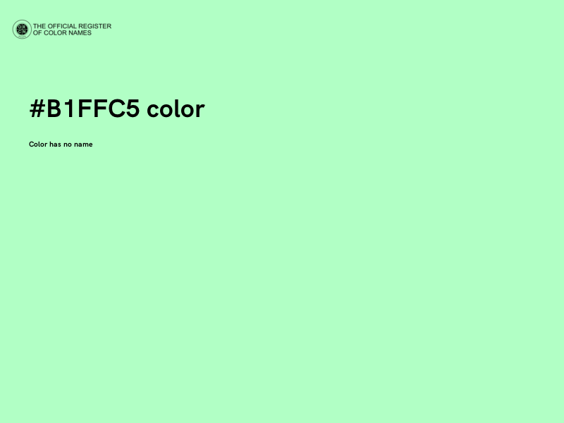 #B1FFC5 color image