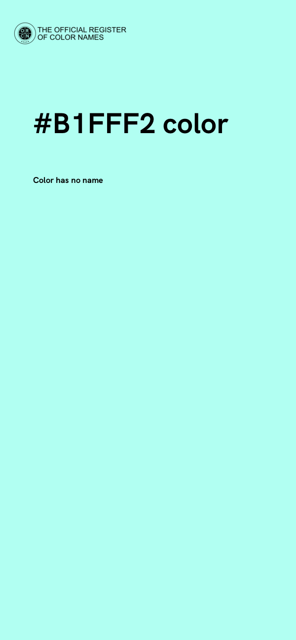 #B1FFF2 color image