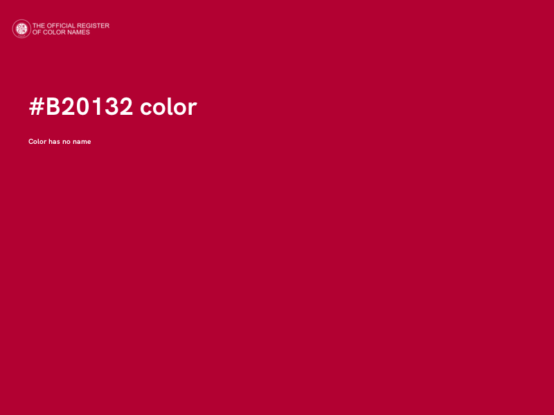 #B20132 color image