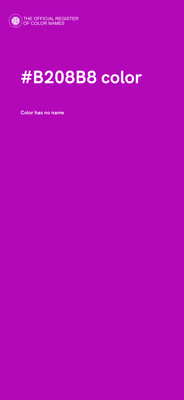 #B208B8 color image