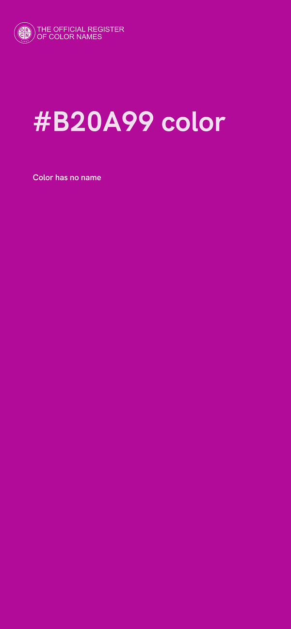 #B20A99 color image