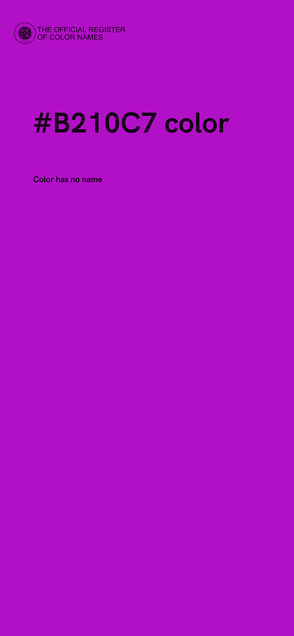 #B210C7 color image