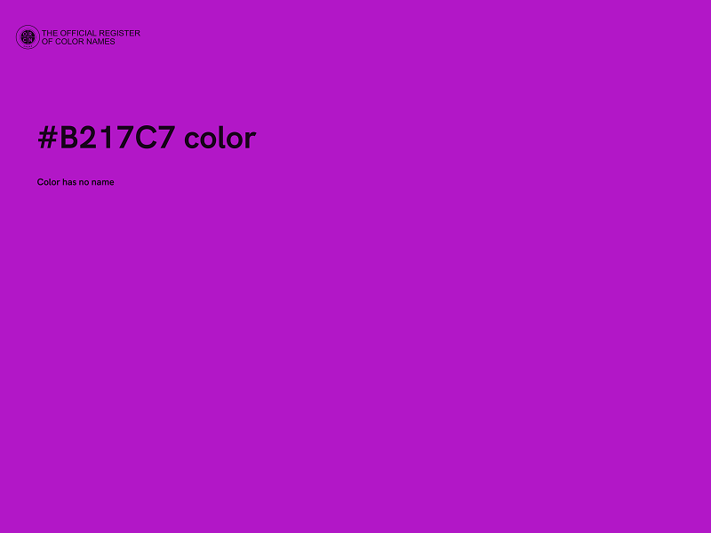 #B217C7 color image