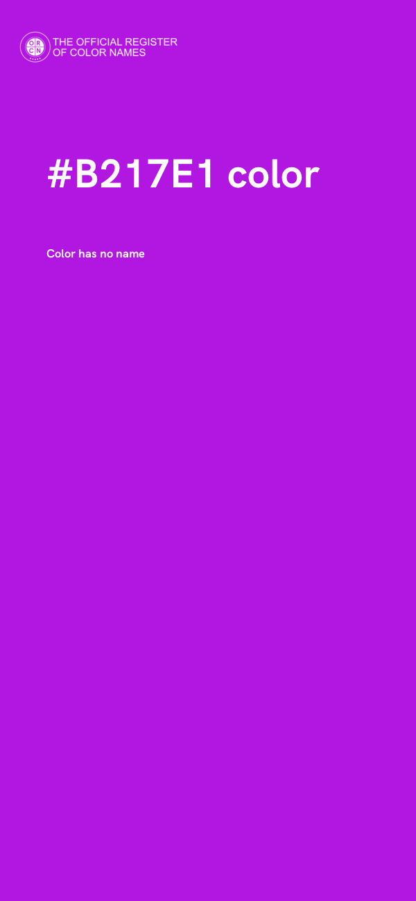 #B217E1 color image