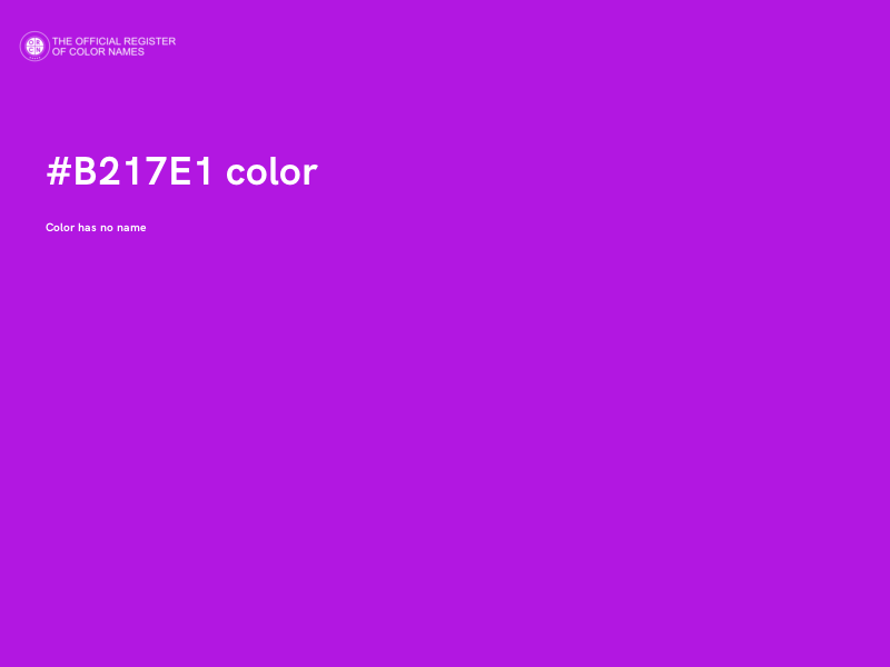 #B217E1 color image
