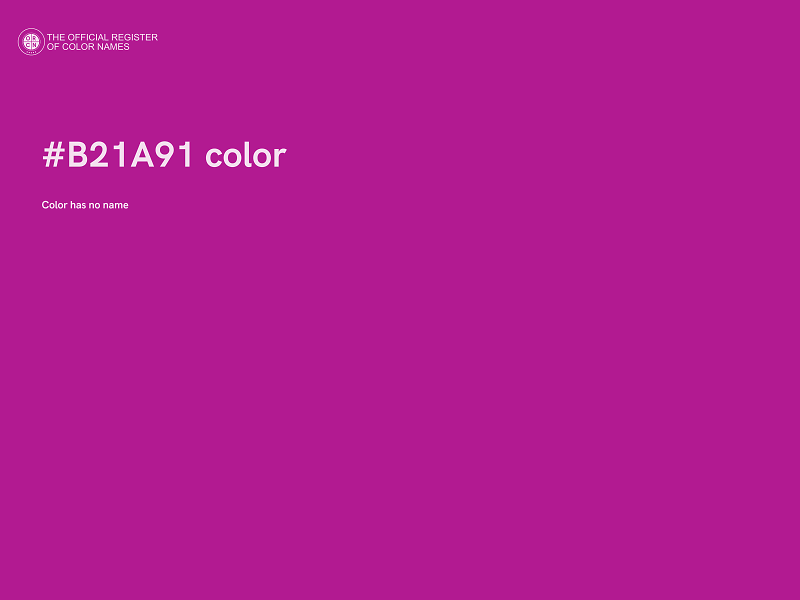 #B21A91 color image