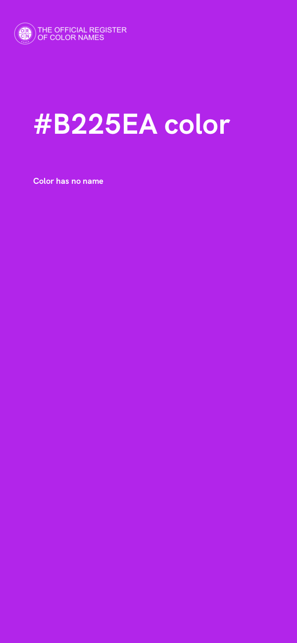 #B225EA color image