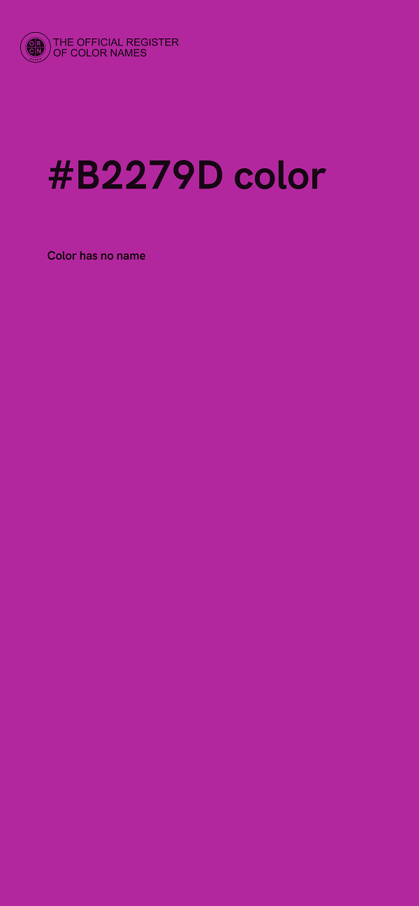 #B2279D color image