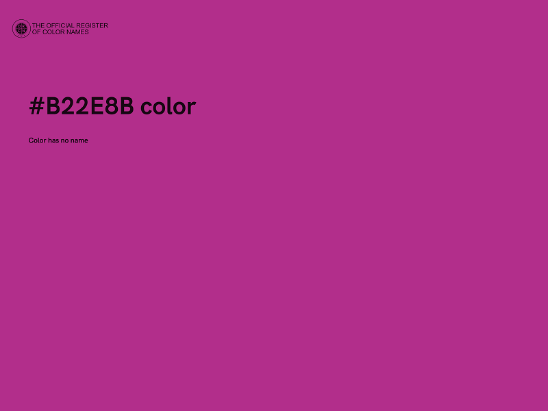 #B22E8B color image