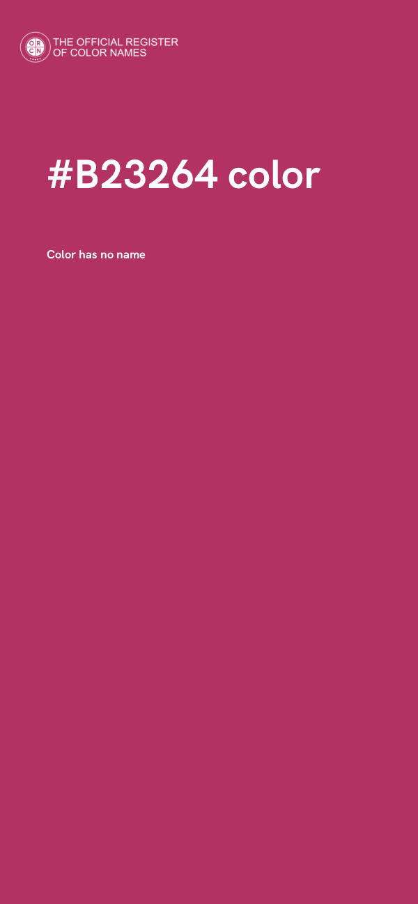 #B23264 color image
